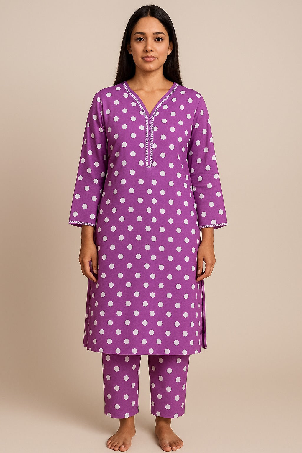 PREMIUM PRINTED POLKA DOTTS PRINT