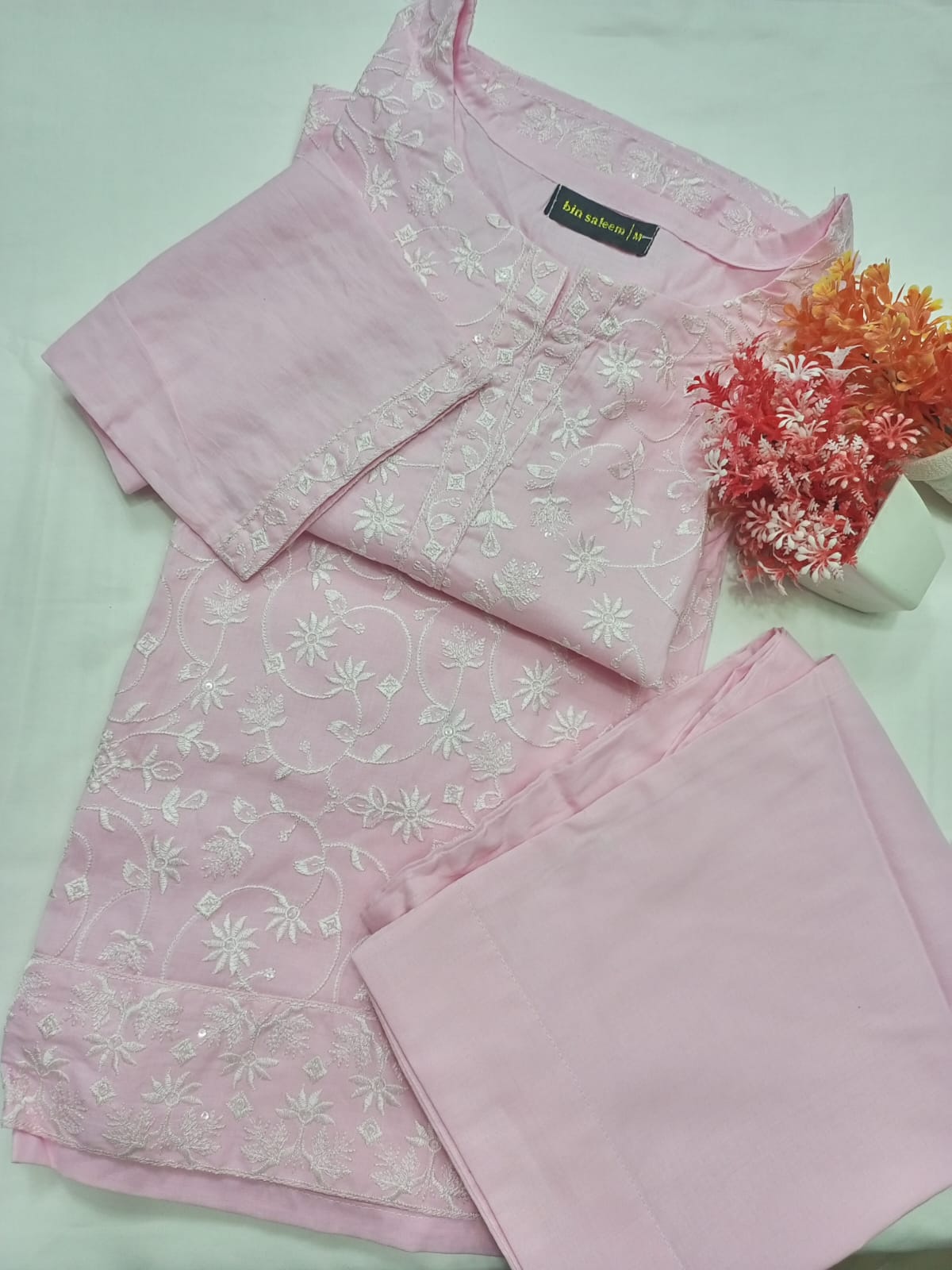 EMBROIDED SEMI FORMAL WITH ZARI WORK