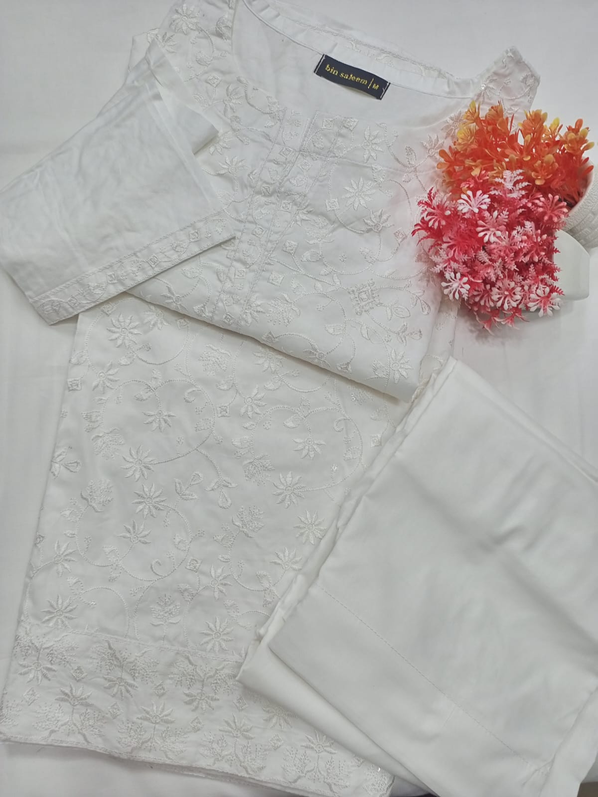 EMBROIDED SEMI FORMAL WITH ZARI WORK