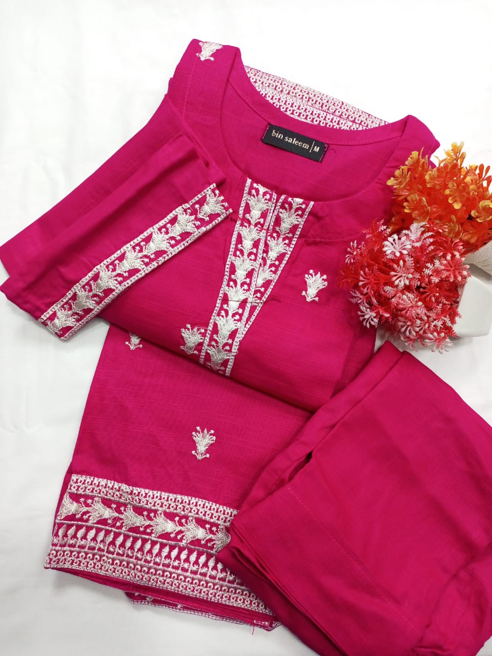 2PCS EMBROIDED KHADDAR