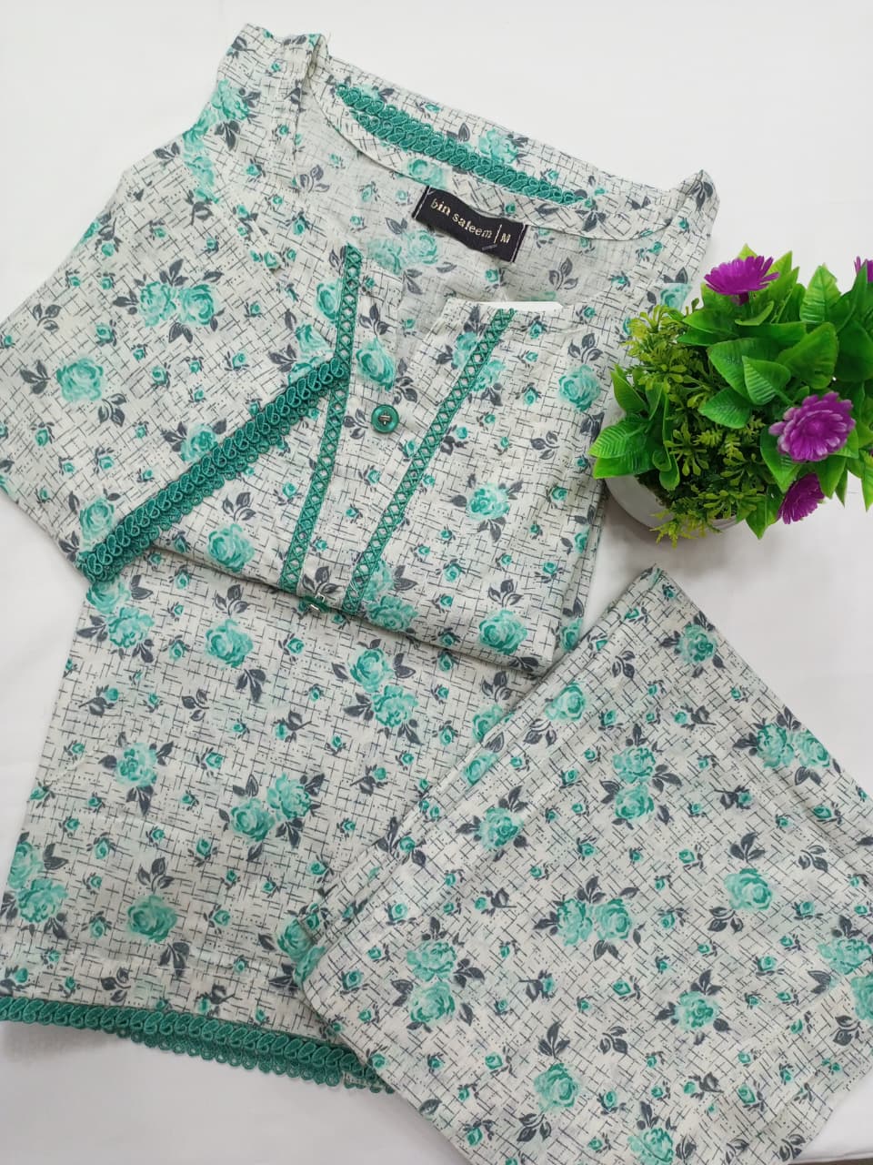 2PCS PREMIUM PRINTED LAWN